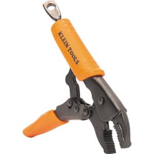 imageKlein Tools 38600 Curved Jaw Locking Pliers with Quick Release Handles Intuitive Thumb Knob High Torque Mole Grips for Clamping and Gripping 5Inch7Inch