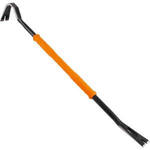 imageKlein Tools 66095 24Inch Gooseneck Wrecking Bar and Nail Puller Heavy Duty Forged Carbon Steel Pry Bar for Demolition36Inch