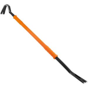 imageKlein Tools 66095 24Inch Gooseneck Wrecking Bar and Nail Puller Heavy Duty Forged Carbon Steel Pry Bar for Demolition42Inch