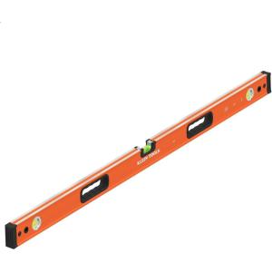 imageKlein Tools 93548 48Inch Box Level Box Beam 3 Vials High Visibility Orange Aluminum Body48Inch