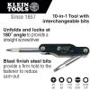 imageKlein Tools 32535 10in1 10 Fold Screwdriver  Nut DriverNut Driver  Phillips  Torx  Square