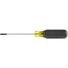 imageKlein Tools 6124 Screwdriver Made in USA Flat Head Terminal Block Screwdriver 18Inch Cabinet Tip 4Inch Round Shank TBDIN1 Count Pack of 1