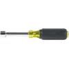 imageKlein Tools 630516 Nut Driver Made in USA 516Inch Tip Nut Driver with 3Inch Hollow Shaft Cushion Grip Handle12Inch Tip