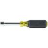 imageKlein Tools 630516 Nut Driver Made in USA 516Inch Tip Nut Driver with 3Inch Hollow Shaft Cushion Grip Handle12Inch Tip