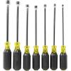 imageKlein Tools 647M Tool Set Made in USA Magnetic Nut Drivers Sizes 316 14 516 1132 38 716 12Inch 6Inch Hollow Shafts 7PieceTool Set