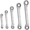 imageKlein Tools 68245 Reversible Ratcheting Box Wrench Set Made in USA 5Piece Black5Piece