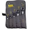 imageKlein Tools 68245 Reversible Ratcheting Box Wrench Set Made in USA 5Piece Black5Piece