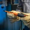 imageKlein Tools 6834INS Insulated Screwdriver Made in USA 1000V 2 Phillips Tip Screwdriver with 4Inch Shank TipIdent CushionGrip Handle
