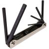 imageKlein Tools 70591 Folding Hex Key Set 9Key SAE SizesMetric