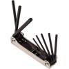 imageKlein Tools 70591 Folding Hex Key Set 9Key SAE SizesSAE