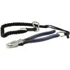 imageKlein Tools D2139NETT Pliers Made in USA High Leverage Side Cutters with Tether Ring New England Nose