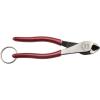 imageKlein Tools D2288TT Pliers Made in USA Diagonal Cutting Pliers with HighLeverage Design and Tether Ring 8Inch