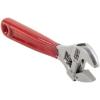imageKlein Tools D5078 Adjustable Wrench Extra Capacity Jaw Forged Drive Wrench with High Polish Chrome Finish 8InchDipped Handle  4Inch