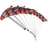 imageKlein Tools JTH610EB Ball End THandle Hex Key Set SAE Inch Sizes Allen Wrench Set with 6Inch Blades Stand Included 10Piece10 Piece