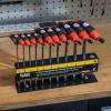 imageKlein Tools JTH610EB Ball End THandle Hex Key Set SAE Inch Sizes Allen Wrench Set with 6Inch Blades Stand Included 10Piece10 Piece
