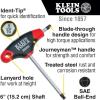 imageKlein Tools JTH610EB Ball End THandle Hex Key Set SAE Inch Sizes Allen Wrench Set with 6Inch Blades Stand Included 10Piece10 Piece