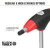 imageKlein Tools JTH610EB Ball End THandle Hex Key Set SAE Inch Sizes Allen Wrench Set with 6Inch Blades Stand Included 10Piece10 Piece