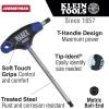 imageKlein Tools JTH610EB Ball End THandle Hex Key Set SAE Inch Sizes Allen Wrench Set with 6Inch Blades Stand Included 10Piece8Piece