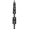 imageVACO VAC1070 Impact Driver 7in1 SAE MultiBit Impact Flip Socket with Handle 6 EasytoIdentify Hex Driver Sizes and 14Inch Bit HolderMetric