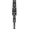 imageVACO VAC1070 Impact Driver 7in1 SAE MultiBit Impact Flip Socket with Handle 6 EasytoIdentify Hex Driver Sizes and 14Inch Bit HolderMetric