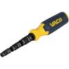 imageVACO VAC1070 Impact Driver 7in1 SAE MultiBit Impact Flip Socket with Handle 6 EasytoIdentify Hex Driver Sizes and 14Inch Bit HolderSAE