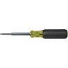 imageKlein Tools 32560 MultiBit Screwdriver  Nut Driver Extended Reach 6in1 Tool with Phillips Slotted and Square Bits and Nut Drivers