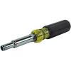 imageKlein Tools 32800 Nut Driver 6in1 NutDriver Set SAE Standard Six Point Hex Sizes with Heavy Duty Hollow Shaft6in1