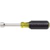imageKlein Tools 630516 Nut Driver Made in USA 516Inch Tip Nut Driver with 3Inch Hollow Shaft Cushion Grip Handle12Inch Tip