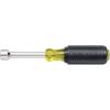 imageKlein Tools 630516 Nut Driver Made in USA 516Inch Tip Nut Driver with 3Inch Hollow Shaft Cushion Grip Handle38Inch Tip