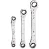 imageKlein Tools 68245 Reversible Ratcheting Box Wrench Set Made in USA 5Piece Black3Piece