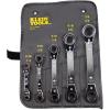 imageKlein Tools 68245 Reversible Ratcheting Box Wrench Set Made in USA 5Piece Black5Piece