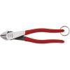 imageKlein Tools D2288TT Pliers Made in USA Diagonal Cutting Pliers with HighLeverage Design and Tether Ring 8Inch