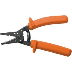imageKlein Tools 11055INS Insulated KleinKurve Wire StripperCutter Made in USA Orange
