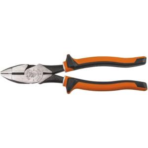 imageKlein Tools 2138NEEINS Slim Handle Insulated Side Cutter Pliers Streamline New England Nose with Knurled Jaws 8Inch