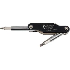 imageKlein Tools 32535 10in1 10 Fold Screwdriver  Nut DriverNut Driver  Phillips  Torx  Square