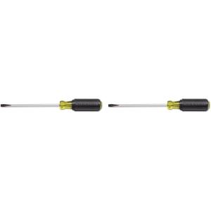 imageKlein Tools 6056 14Inch Cabinet Tip Screwdriver Made in USA Heavy Duty 6Inch4Inch Pack of 2