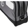 imageKlein Tools 55582 Tool Pouch Zipper Bag Dual Compartments 10Inch x 6Inch Heavy Duty Tool Bag Organizer Multipurpose for Tools to CraftsGrayOrange