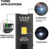 imageKlein Tools 56074 EDC Pocket Flashlight with Green Laser Three Brightness Modes up to 1000 Lumens with Turbo Mode Builtin Floodlight amplt1mW 510 to 530nm Class 2 Rechargeable