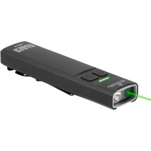 imageKlein Tools 56074 EDC Pocket Flashlight with Green Laser Three Brightness Modes up to 1000 Lumens with Turbo Mode Builtin Floodlight amplt1mW 510 to 530nm Class 2 Rechargeable