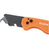 imageKlein Tools 44126 Utility Knife Blades HeavyDuty Replacement Utility Knife Hook Blades for Roofing and Carpet 10Pack