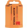 imageKlein Tools 44127 Utility Knife Blade Dispenser with 50 Precision Ground Replacement Hook Blades for LongLasting Sharpness