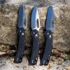 imageKlein Tools OGK002GNT KTO Resurgence Pocket Knife D2 Tool Steel Clip Point Blade Green Handle Utility Knife for Hunting HikingBlack