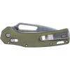 imageKlein Tools OGK002GNT KTO Resurgence Pocket Knife D2 Tool Steel Clip Point Blade Green Handle Utility Knife for Hunting HikingGreen