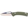 imageKlein Tools OGK002GNT KTO Resurgence Pocket Knife D2 Tool Steel Clip Point Blade Green Handle Utility Knife for Hunting HikingGreen