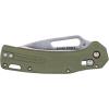 imageKlein Tools OGK002GNT KTO Resurgence Pocket Knife D2 Tool Steel Clip Point Blade Green Handle Utility Knife for Hunting HikingGreen