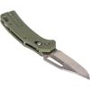 imageKlein Tools OGK002GNT KTO Resurgence Pocket Knife D2 Tool Steel Clip Point Blade Green Handle Utility Knife for Hunting HikingGreen