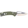 imageKlein Tools OGK002GNT KTO Resurgence Pocket Knife D2 Tool Steel Clip Point Blade Green Handle Utility Knife for Hunting HikingGreen