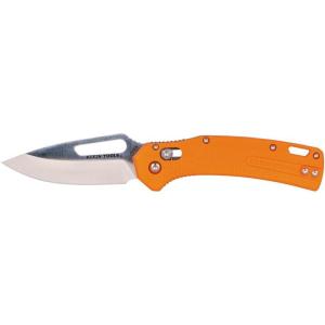 imageKlein Tools OGK002GNT KTO Resurgence Pocket Knife D2 Tool Steel Clip Point Blade Green Handle Utility Knife for Hunting HikingOrange