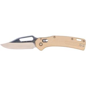 imageKlein Tools OGK002GNT KTO Resurgence Pocket Knife D2 Tool Steel Clip Point Blade Green Handle Utility Knife for Hunting HikingSand