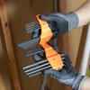 imageKlein Tool LS22 22Piece Long Hex Key Set SAE and Metric HeatTreated L Style Key Sizes 116Inch to 38Inch and 15 to 10mm